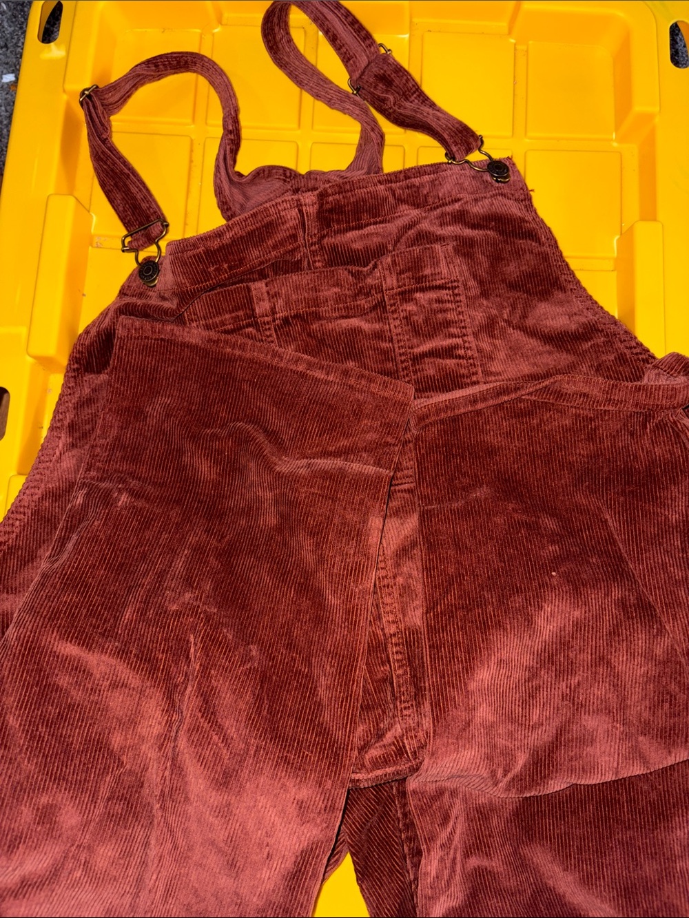 Sonoma maternity Corduroy Overalls in Cooper